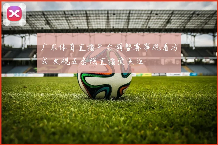 广东体育直播平台调整赛事观看方式 央视五套线直播受关注